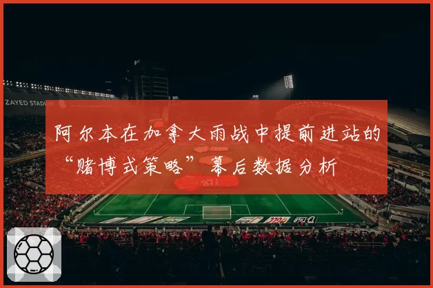 阿尔本在加拿大雨战中提前进站的“赌博式策略”幕后数据分析